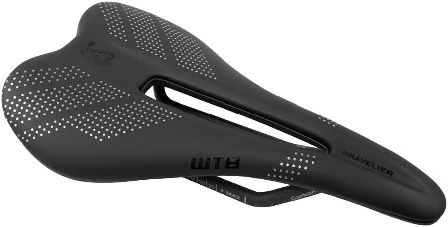 WTB Gravelier Saddle - Black Carbon Saddles WTB   