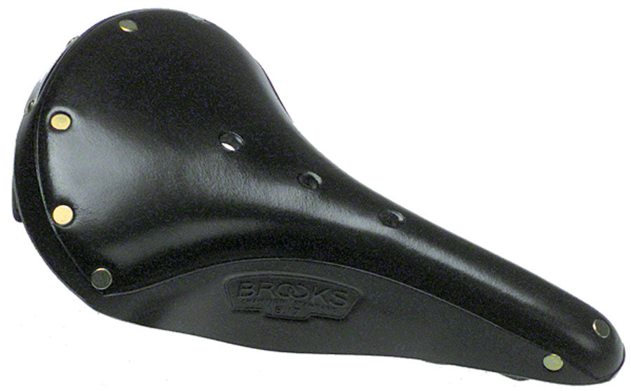 Brooks B17 Standard Saddle - Steel Black Mens Saddles Brooks   
