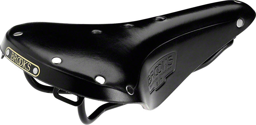 Brooks B17 Standard Saddle - Steel Black Mens Saddles Brooks   