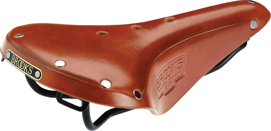 Brooks B17 Standard Saddle - Steel Honey Mens Saddles Brooks   