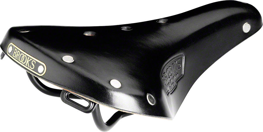 Brooks B17 Standard Saddle - Steel Black Womens Saddles Brooks   