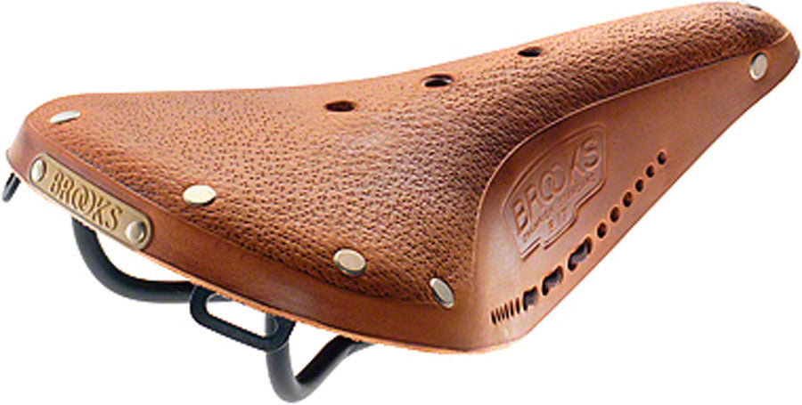 Brooks B17 Softened Saddle - Steel Tan Mens Saddles Brooks   