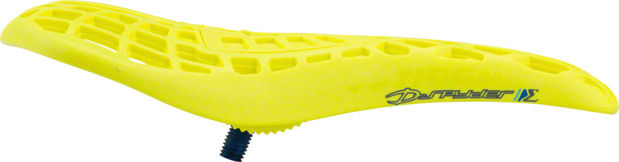 Tioga D-Spyder S-Spec BMX Seat - Pivotal Neon Yellow Saddles Tioga   