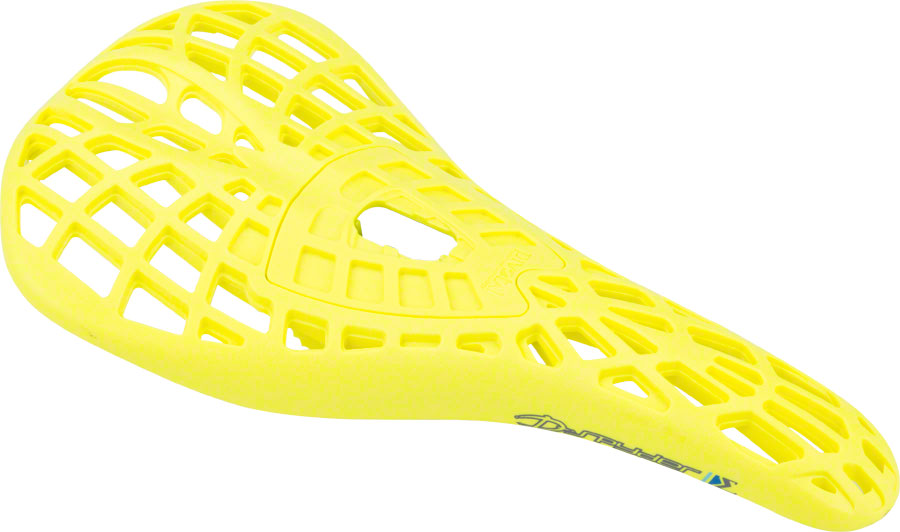 Tioga D-Spyder S-Spec BMX Seat - Pivotal Neon Yellow Saddles Tioga   