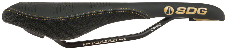 SDG Radar Saddle - Chromoly Black/Tan Saddles SDG   