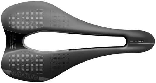 Selle Italia SLR Boost Superflow Saddle - Titanium Black S3 Saddles Selle Italia   