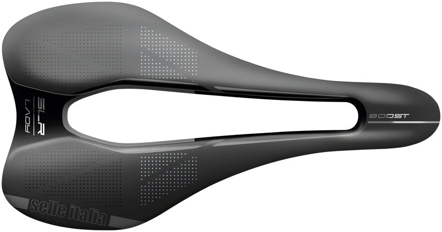 Selle Italia SLR Boost Lady Superflow Saddle - Titanium Black Womens L3 Saddles Selle Italia   