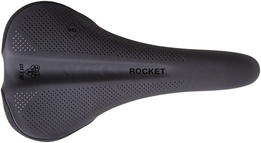 WTB Rocket Saddle - Chromoly Black Wide Saddles WTB   