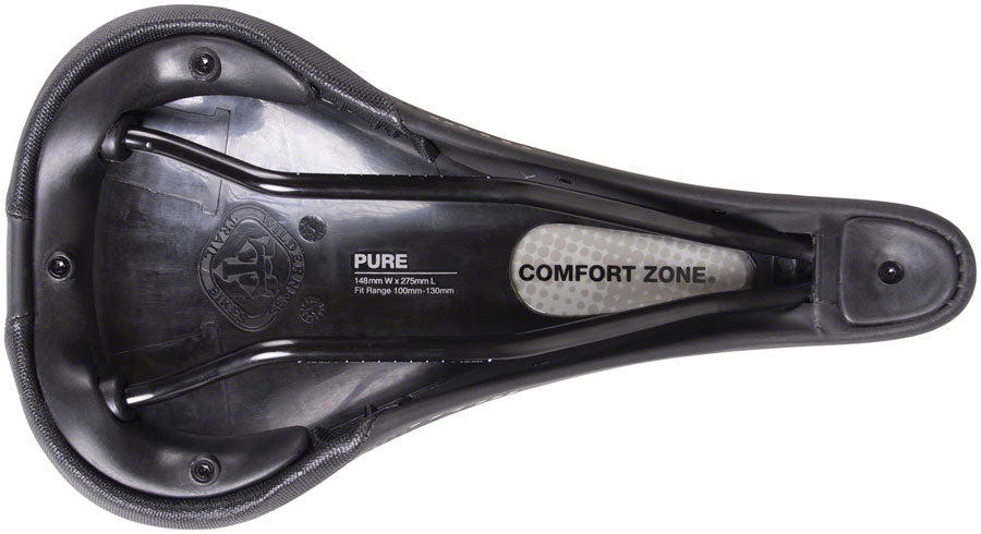 WTB Pure Saddle - Steel Black Medium Saddles WTB   