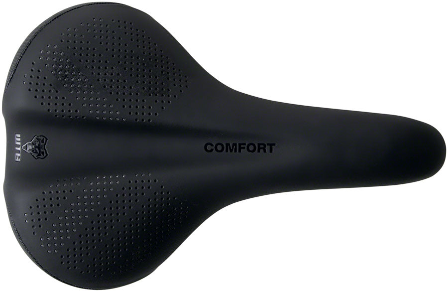 WTB Comfort Saddle - Steel Black Wide Saddles WTB   