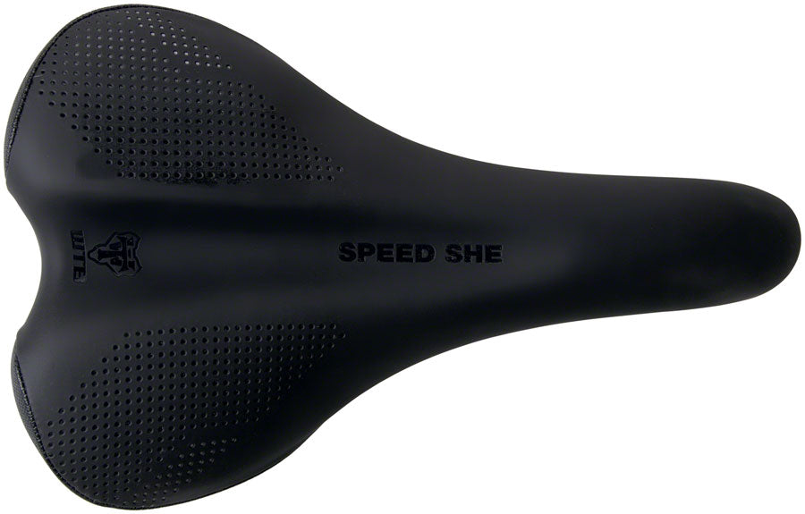 WTB Speed She Saddle - Steel Black Womens 150 mm Wide Saddles WTB   