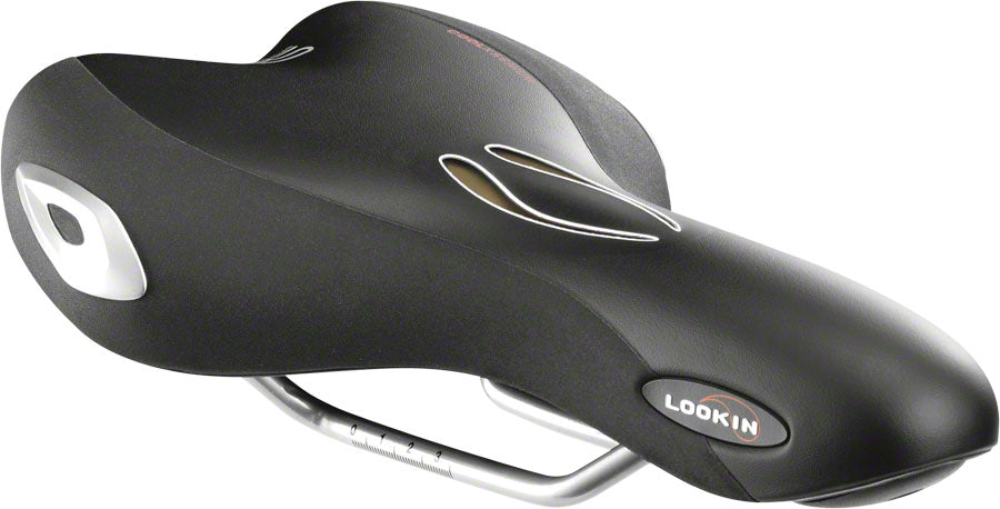 Selle Royal Lookin Saddle - Steel Black Athletic Saddles Selle Royal   