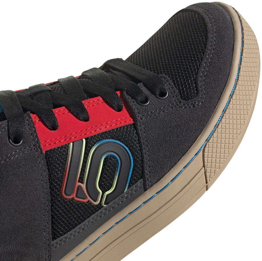Five Ten Freerider Flat Shoes - Mens Core Black/Carbon/Pulse Lime 11.5 Shoes and Insoles Five Ten   