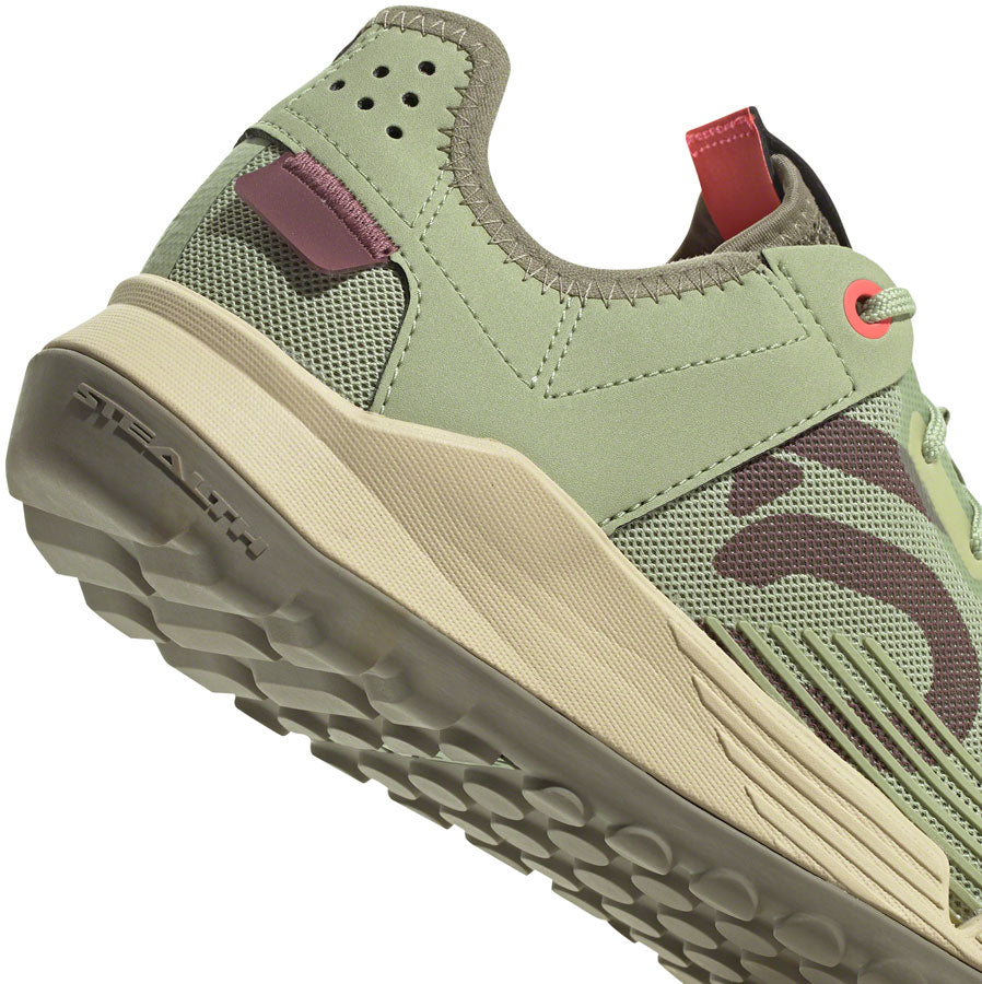Five Ten Trailcross LT Flat Shoes - Womens Magic Lime/Quiet Crimson/Orbit Green 9.5 Shoes and Insoles Five Ten   