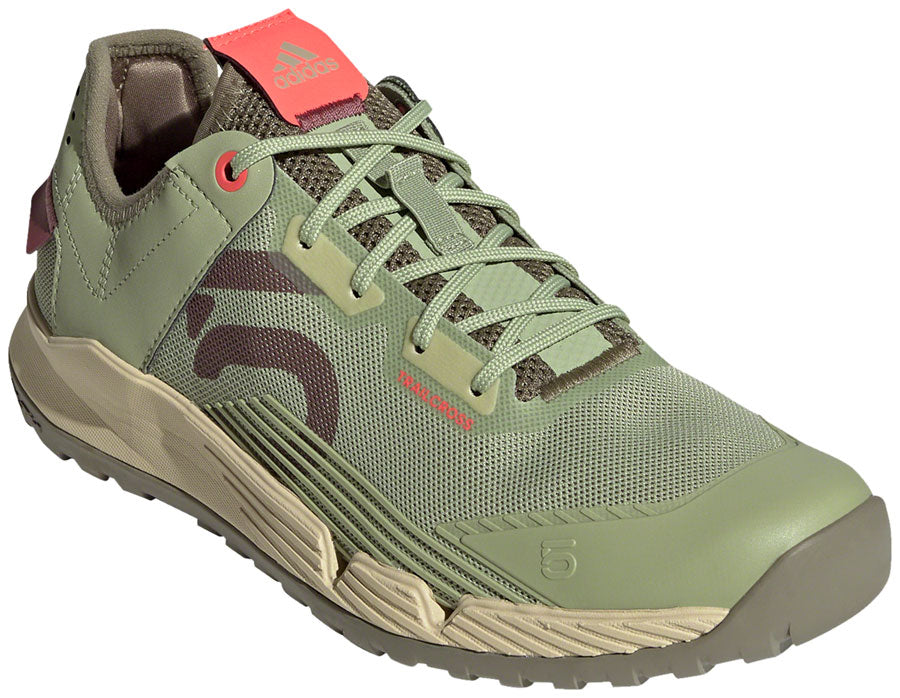 Five Ten Trailcross LT Flat Shoes - Womens Magic Lime/Quiet Crimson/Orbit Green 8 Shoes and Insoles Five Ten   