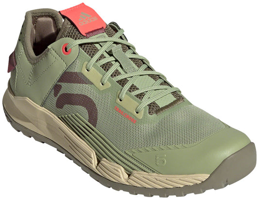 Five Ten Trailcross LT Flat Shoes - Womens Magic Lime/Quiet Crimson/Orbit Green 9.5 Shoes and Insoles Five Ten   