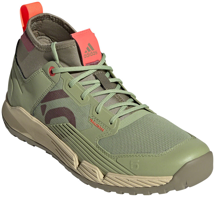 Five Ten Trailcross XT Flat Shoes - Womens Magic Lime/Quiet Crimson/Orbit Green 5.5 Shoes and Insoles Five Ten   