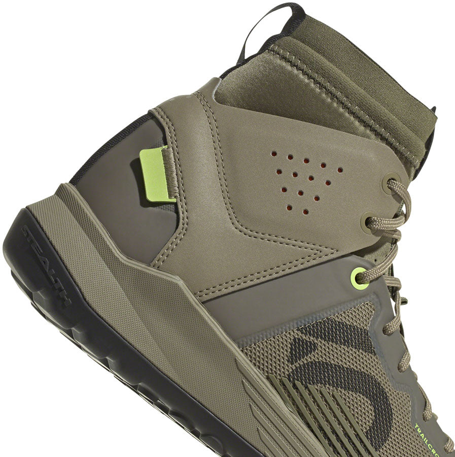 Five Ten Trailcross Mid Pro Flat Shoes - Mens Orbit Green/Core BLK/Pulse Lime 10.5 Shoes and Insoles Five Ten   