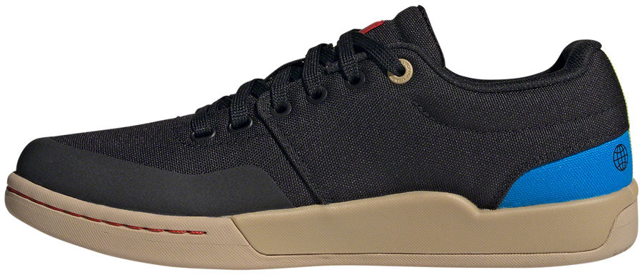 Five Ten Freerider Pro Canvas Flat Shoes - Mens Core BLK/Carbon/Pulse Lime 10 Shoes and Insoles Five Ten   
