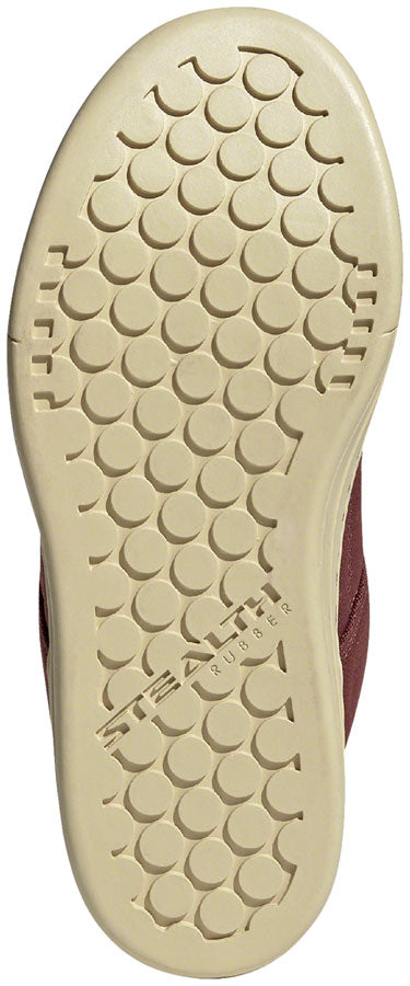 Five Ten Freerider Canvas Flat Shoes - Womens Quiet Crimson/Core BLK/Pulse Lime 9.5 Shoes and Insoles Five Ten   