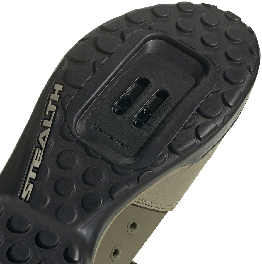 Five Ten Kestrel Lace Mountain Clipless Shoes - Mens Focus Olive/Sandy Beige/Orbit Green 12 Shoes and Insoles Five Ten   