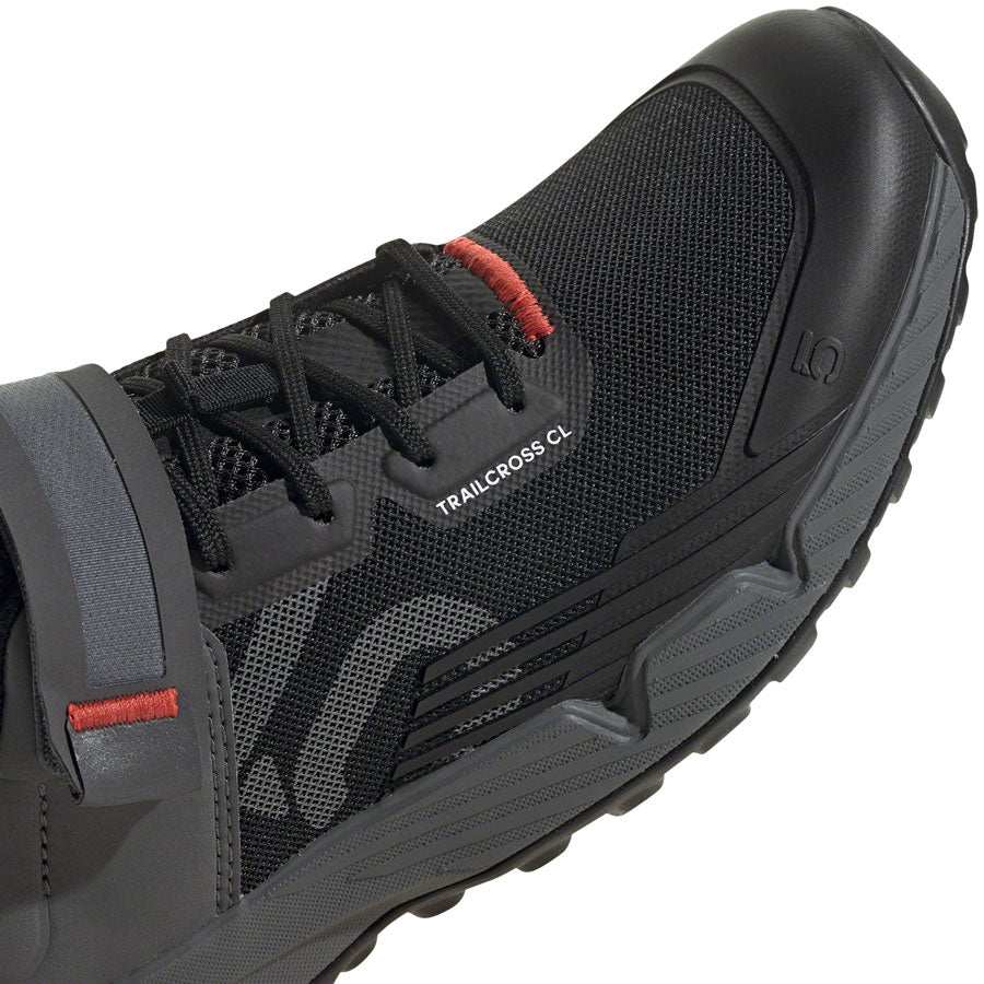 Five Ten Trailcross Mountain Clipless Shoes - Womens Core BLK/Gray Three/Red 8.5 Shoes and Insoles Five Ten   