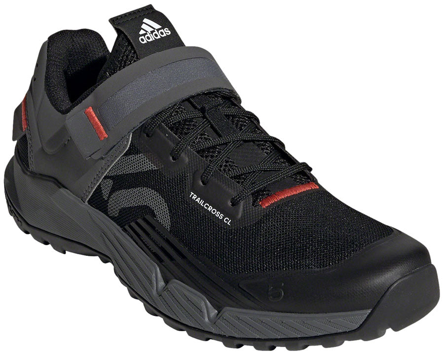 Five Ten Trailcross Mountain Clipless Shoes - Womens Core BLK/Gray Three/Red 8 Shoes and Insoles Five Ten   