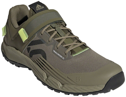 Five Ten Trailcross Mountain Clipless Shoes - Mens Orbit Green/Carbon/Pulse Lime 7 Shoes and Insoles Five Ten   