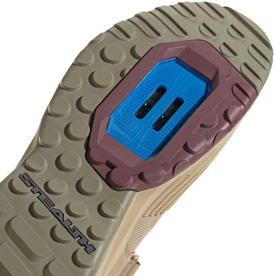 Five Ten Trailcross Mountain Clipless Shoes - Mens Beige Tone/Blue Rush/Orbit Green 6 Shoes and Insoles Five Ten   