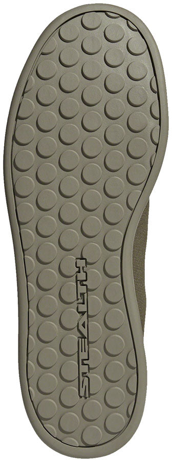 Five Ten Sleuth DLX Canvas Flat Shoes - Mens Focus Olive/Core BLK/Pulse Lime 7.5 Shoes and Insoles Five Ten   