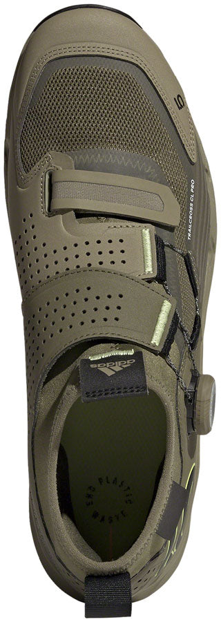 Five Ten Trailcross Pro Mountain Clipless Shoes - Mens Green/BLK/Green 7.5 Shoes and Insoles Five Ten   