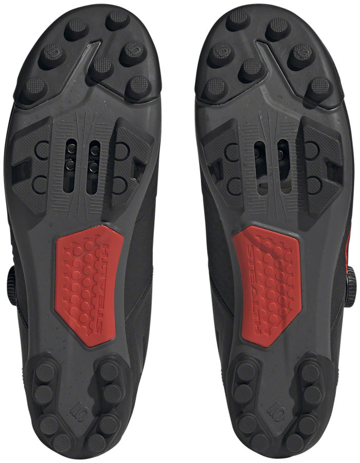 Five Ten Kestrel BOA Mountain Clipless Shoes - Mens Core BLK/Gray Six/Gray Four 10 Shoes and Insoles Five Ten   
