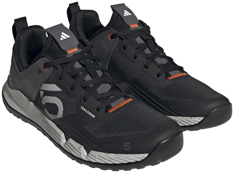 Five Ten Trailcross XT Flat Shoes - Mens Core Black/Ftwr White/Gray Six 9.5 Shoes and Insoles Five Ten   