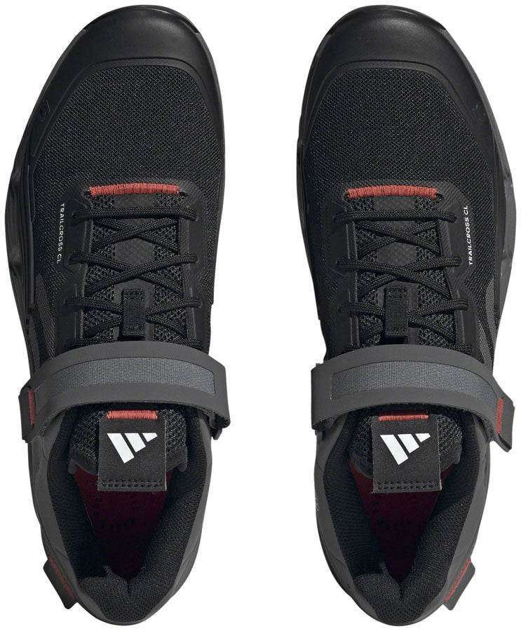 Five Ten Trailcross Mountain Clipless Shoes - Mens Core BLK/Gray Three/Red 10.5 Shoes and Insoles Five Ten   