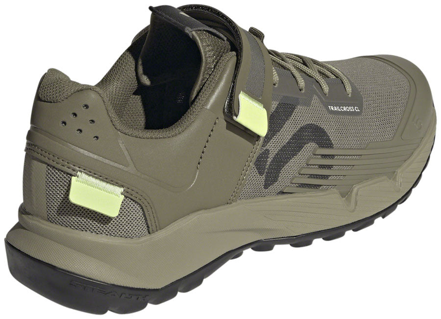 Five Ten Trailcross Mountain Clipless Shoes - Mens Orbit Green/Carbon/Core BLK 7 Shoes and Insoles Five Ten   