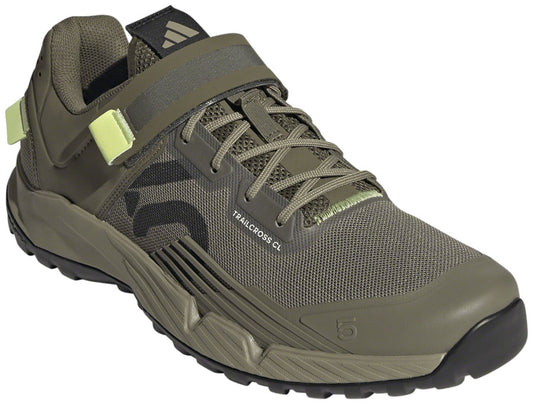 Five Ten Trailcross Mountain Clipless Shoes - Mens Orbit Green/Carbon/Core BLK 7.5 Shoes and Insoles Five Ten   