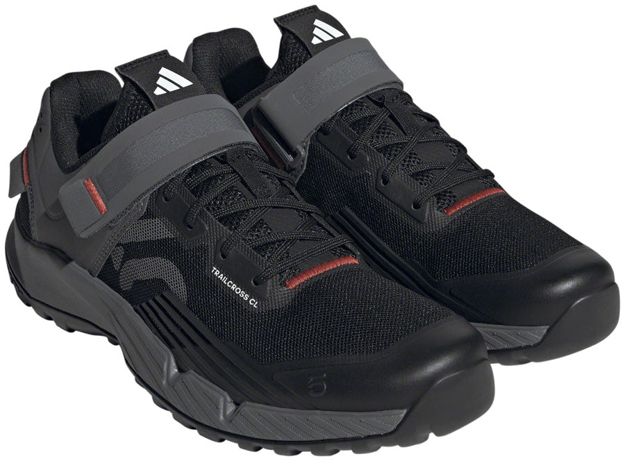 Five Ten Trailcross Mountain Clipless Shoes - Womens Core BLK/Gray Three/Red 7 Shoes and Insoles Five Ten   