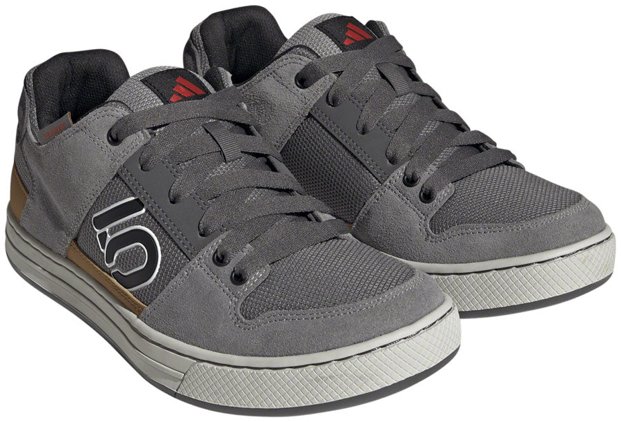 Five Ten Freerider Flat Shoes - Mens Gray Five/Gray One/Bronze Strata 9 Shoes and Insoles Five Ten   