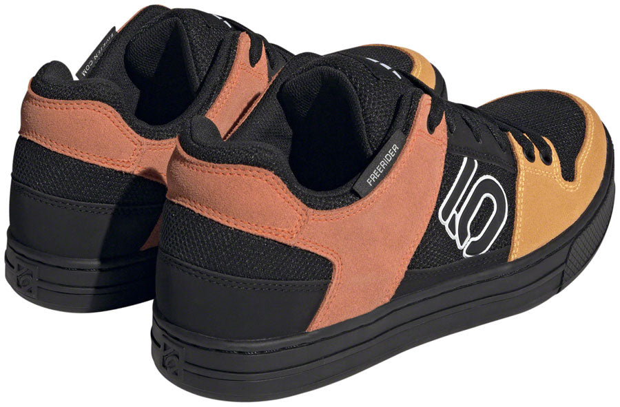 Five Ten Freerider Flat Shoes - Mens Core Black/Ftwr White/Impact Orange 11 Shoes and Insoles Five Ten   