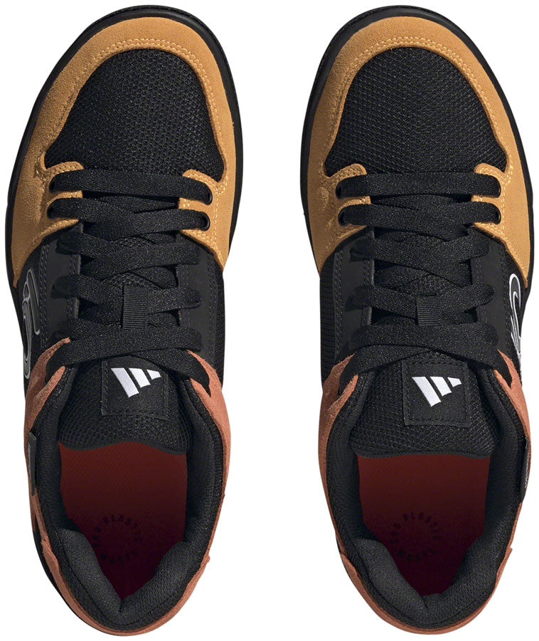 Five Ten Freerider Flat Shoes - Mens Core Black/Ftwr White/Impact Orange 7 Shoes and Insoles Five Ten   
