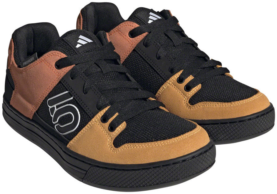 Five Ten Freerider Flat Shoes - Mens Core Black/Ftwr White/Impact Orange 9 Shoes and Insoles Five Ten   