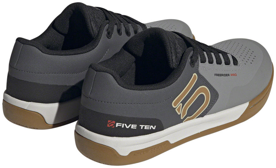 Five Ten Freerider Pro Flat Shoes - Mens Gray Three/Bronze/Core Black 13 Shoes and Insoles Five Ten   