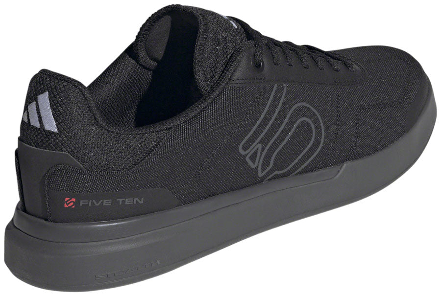 Five Ten Stealth Deluxe Canvas Flat Shoes - Mens Core BLK/Gray Five/Ftwr White 8.5 Shoes and Insoles Five Ten   
