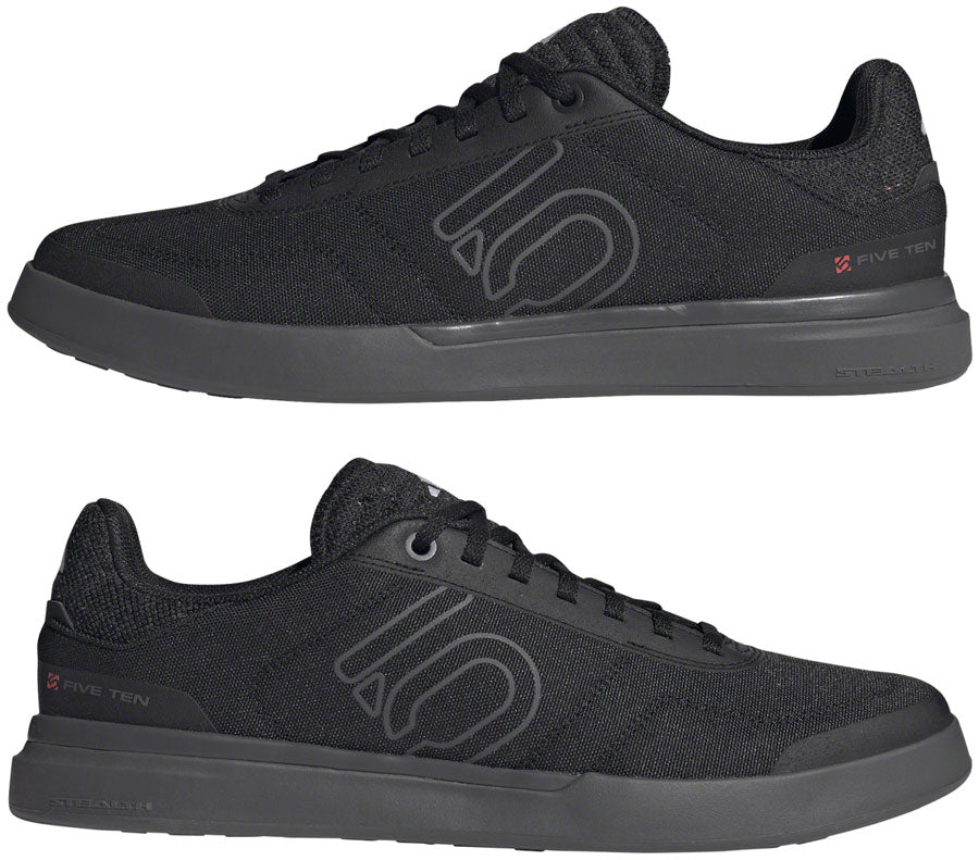 Five Ten Stealth Deluxe Canvas Flat Shoes - Mens Core BLK/Gray Five/Ftwr White 11.5 Shoes and Insoles Five Ten   