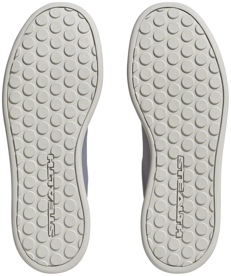 Five Ten Stealth Deluxe Canvas Flat Shoes - Womens Silver Violet/Ftwr White/Coral 6.5 Shoes and Insoles Five Ten   