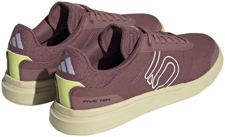 Five Ten Stealth Deluxe Canvas Flat Shoes - Womens Quiet Crimson/Ftwr White/Core BLK 8 Shoes and Insoles Five Ten   