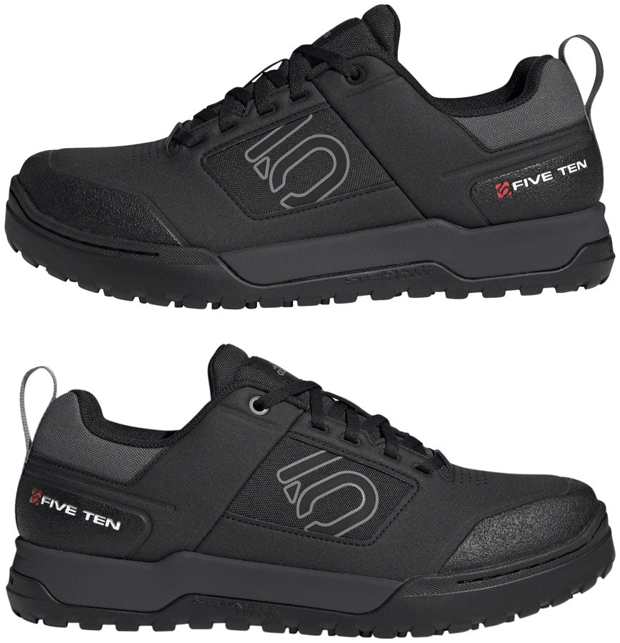 Five Ten Impact Pro Flat Shoes - Mens Core Black/Gray Three/Gray Six 8 Shoes and Insoles Five Ten   