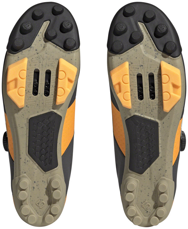 Five Ten Kestrel BOA Mountain Clipless Shoes - Mens Core BLK/Ftwr White/Impact Orange 12 Shoes and Insoles Five Ten   