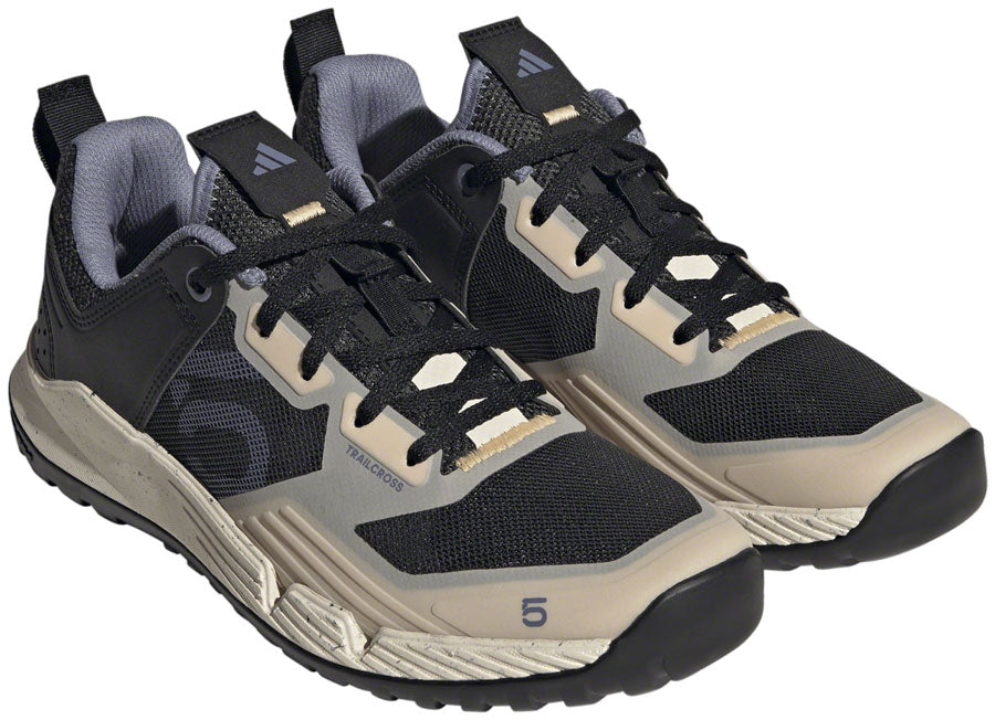 Five Ten Trailcross XT Flat Shoes - Womens Gray Six/Silver Violet/Acid Orange 5.5 Shoes and Insoles Five Ten   