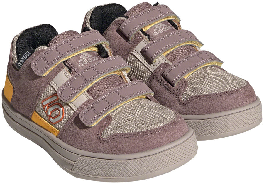 Five Ten Freerider VCS Flat Shoes - Kids Wonder Taupe/Gray One/Solar Gold 5.5 Shoes and Insoles Five Ten   